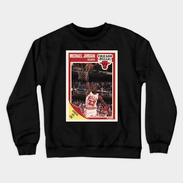 BASKETBALLART -JORDAN CARD 17 Crewneck Sweatshirt by JORDAN-ART23